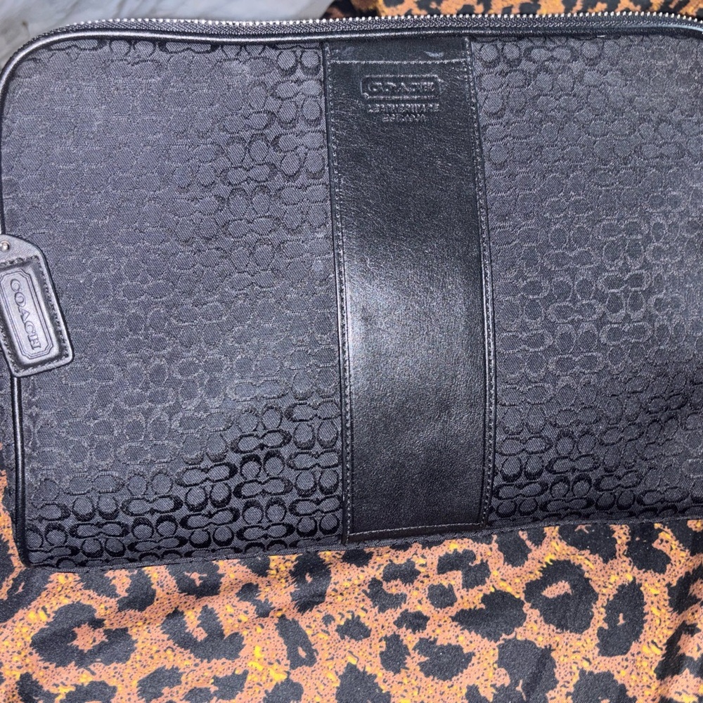 Vintage coach pouch